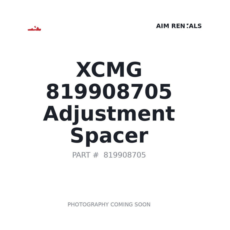 Genuine XCMG 819908705 Spacer XCMG XE215C Excavator