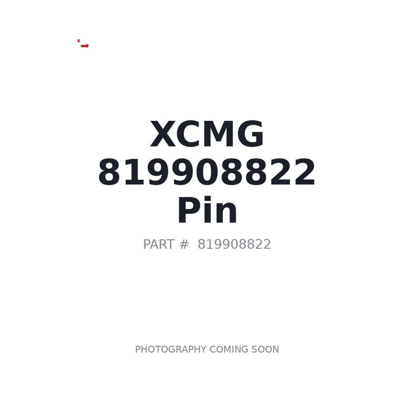 819908822 bucket tooth locking pin XCMG XE35U mini excavator