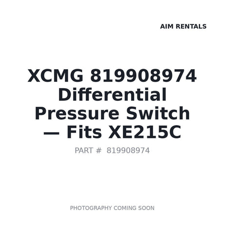 819908974 sensor XCMG XE215C excavator replacement