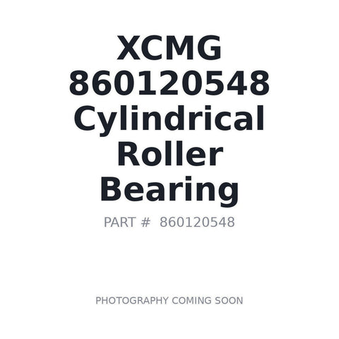 XCMG 860120548 Bearing OEM part for XE235C XE265C excavator