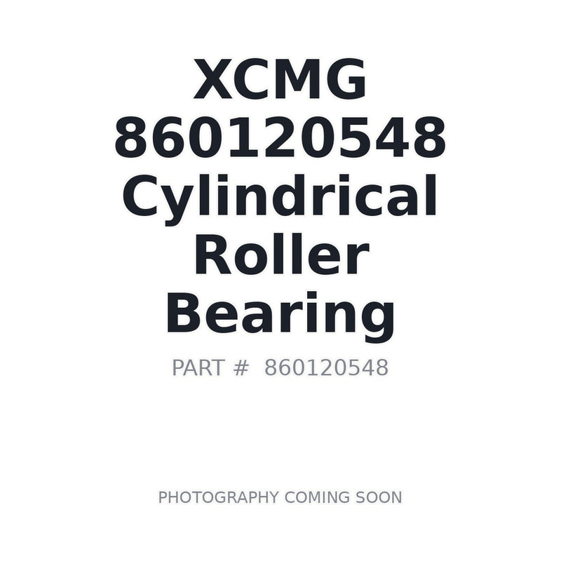 XCMG 860120548 Bearing OEM part for XE235C XE265C excavator