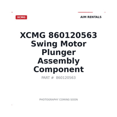 860120563 XCMG Engine Component