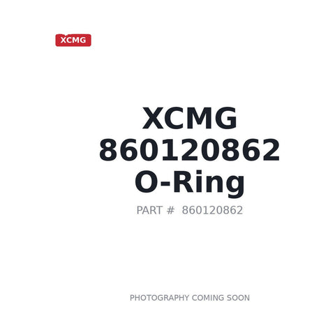 XCMG 860120862 O-Ring seal OEM part for XE215C excavator