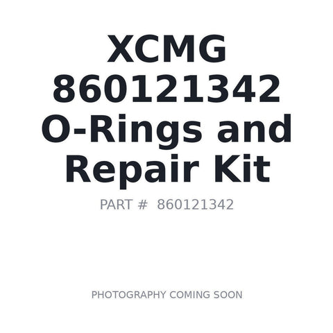 860121342 XCMG O-Ring & Repair Kit