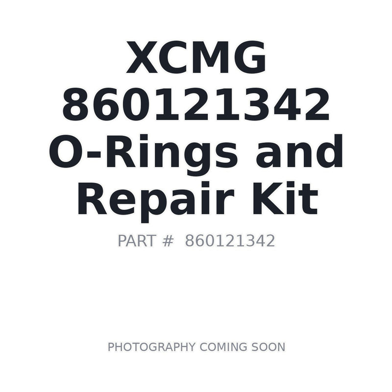 860121342 XCMG O-Ring & Repair Kit