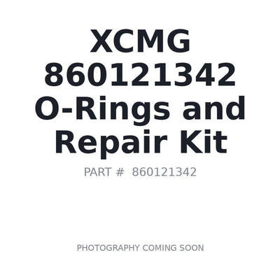 860121342 XCMG O-Ring & Repair Kit
