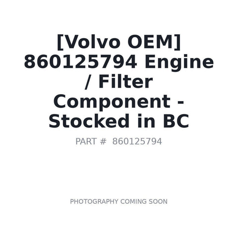 Genuine XCMG 860125794 Engine Component XE470C Excavator