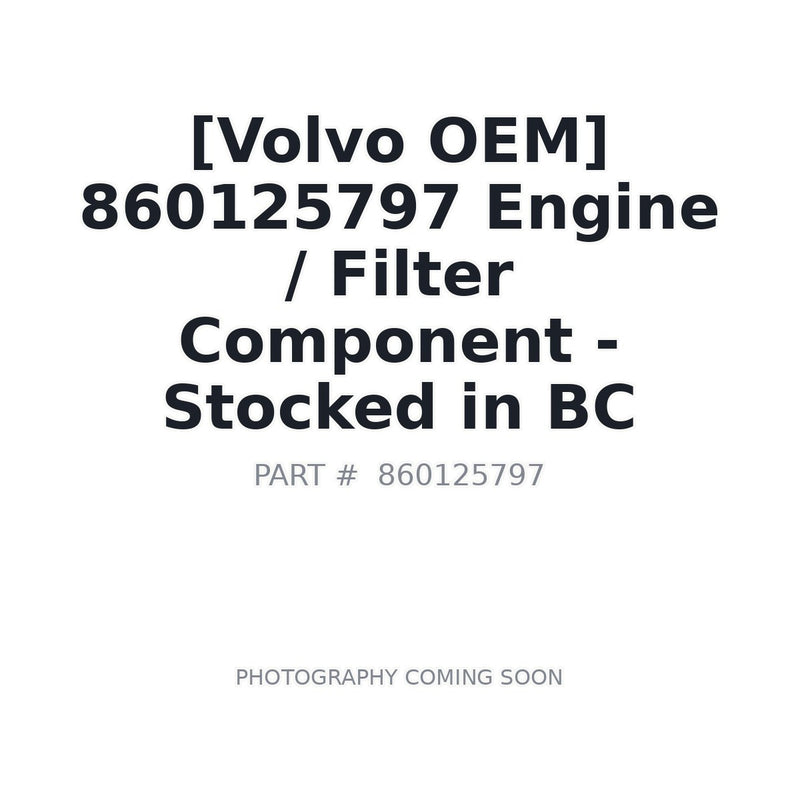 XCMG 860125797 Engine Part for XE470C Excavator