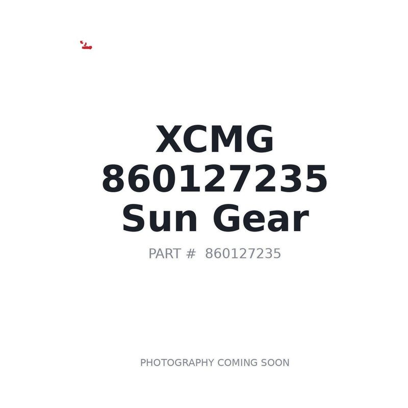 XCMG 860127235 Sun Gear 2162-3-215832-01 for XE335C travel motor GM60