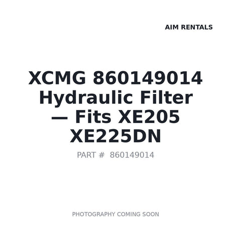 860149014 XCMG Filters