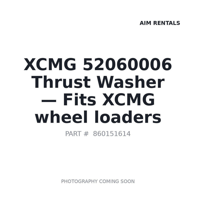 52060006 XCMG Washers
