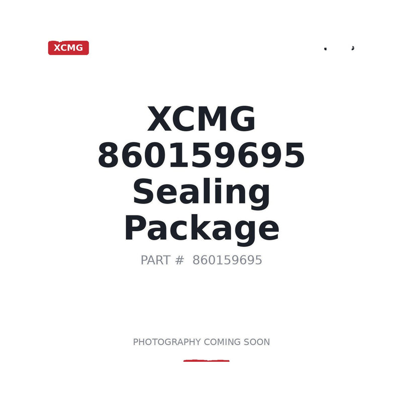860159695 XCMG Seal Kit