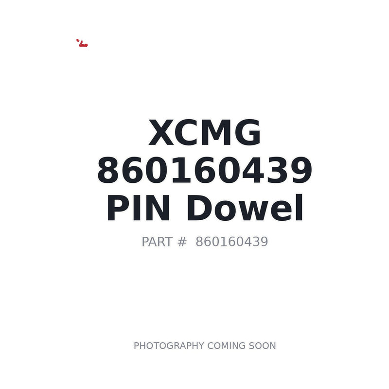 XCMG 860160439 ZD181 Dowel Pin for XE55D Mini Excavator | Stocked Prince George BC
