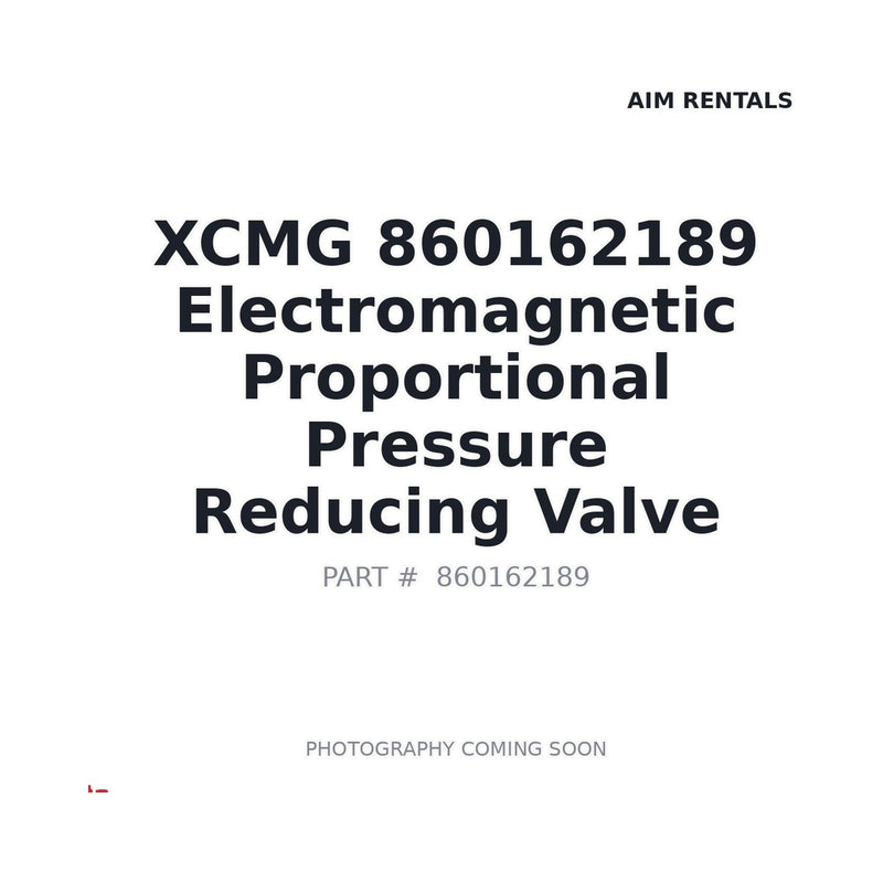 860162189 XCMG Solenoid Valve