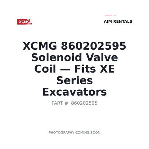 860202595 XCMG Solenoid Coils