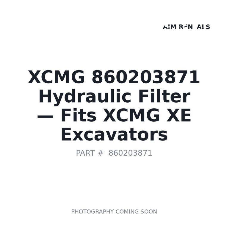 XCMG 860203871 Oil Suction Filter XCMG-YXL-008D10 for XE80C Excavator