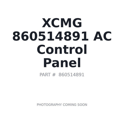 860514891 XCMG AC Control Panel