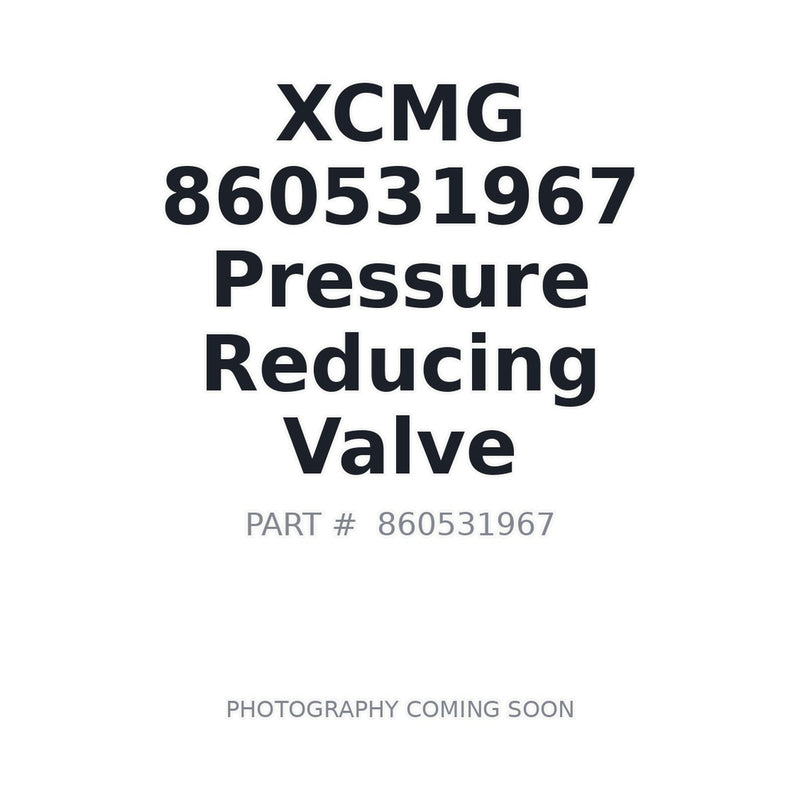 XCMG 860531967 Pressure Reducing Valve for XE27U XE60GPro pilot oil source block