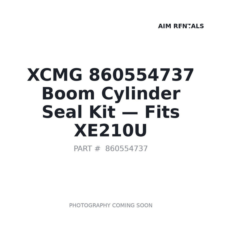 XCMG 860554737 Hydraulic Seal Set for XE210U excavator