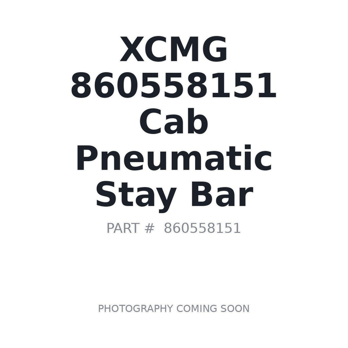 860558151 XCMG Cab Shock Absorber