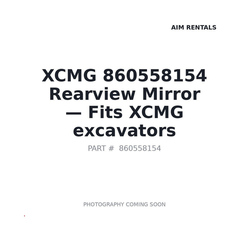860558154 XCMG Mirrors