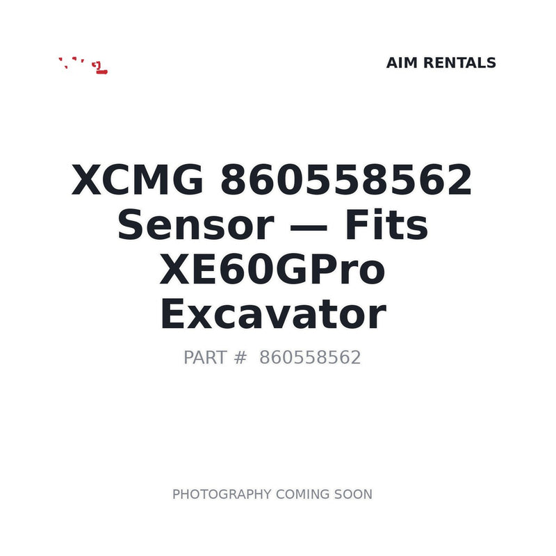 860558562 XCMG Sensors