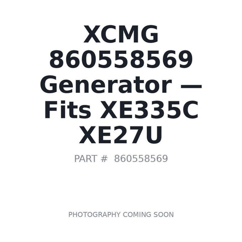 860558569 XCMG Electrical Components