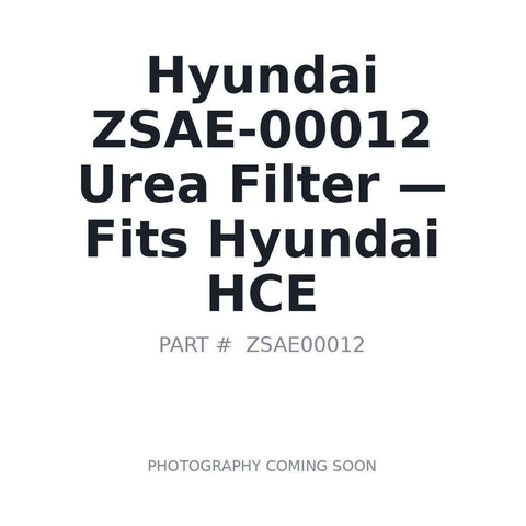 ZSAE-00012 Hyundai Filters