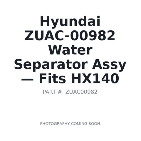 ZUAC-00982 Hyundai Filters
