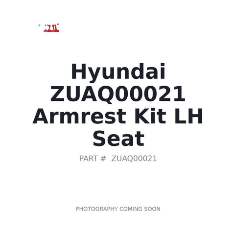 ZUAQ00021 Hyundai Armrest Kit Lh Seat