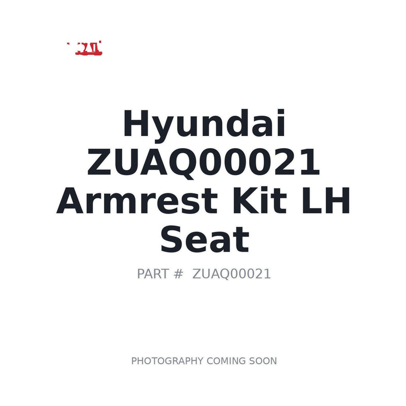 Hyundai ZUAQ-00021 LH seat armrest kit for Hyundai forklifts excavators wheel loaders